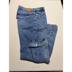 AEROPOSTALE BAGGY CARGO WOMENS PANTS SIZE 14 REGULAR